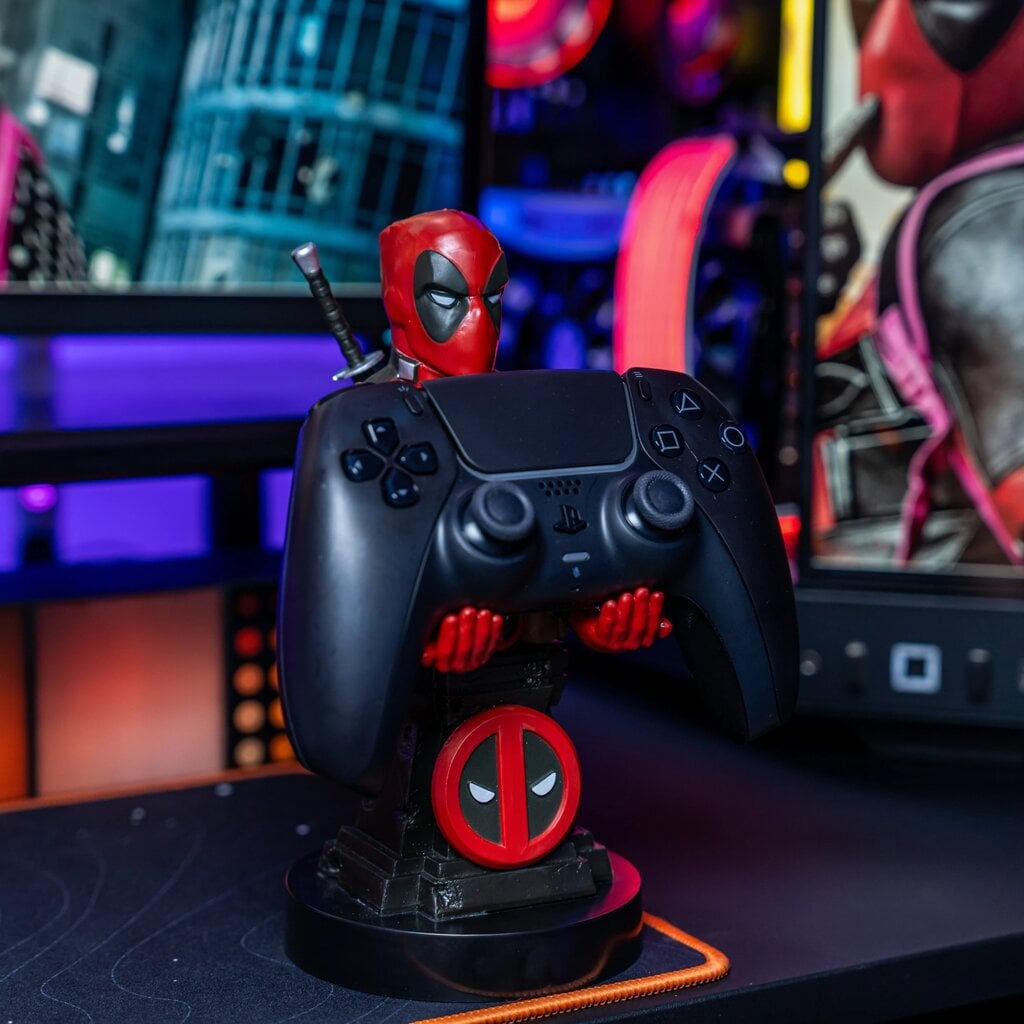 Marvel Deadpool - figurine standaard voor telefoon | controller | oplaadcase (Cable Guys Original)