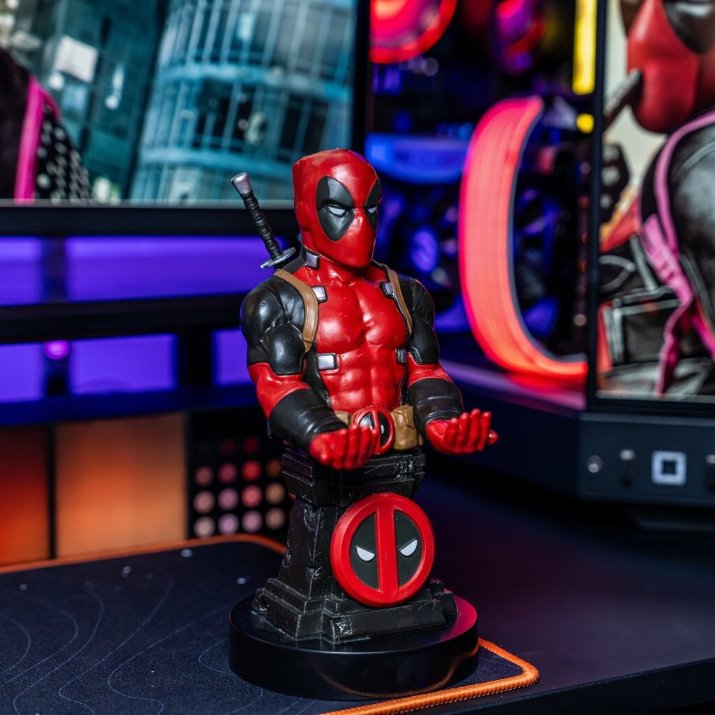 Marvel Deadpool - figurine standaard voor telefoon | controller | oplaadcase (Cable Guys Original)