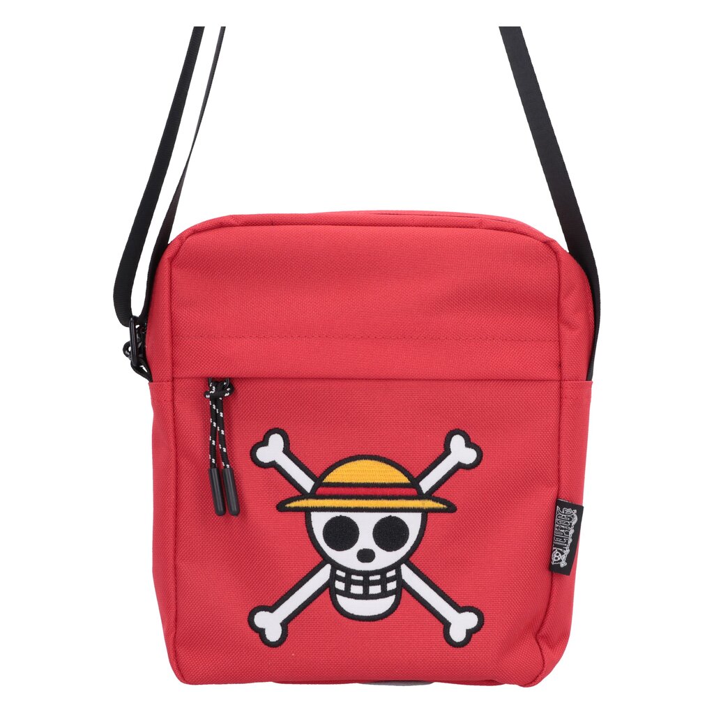 One Piece - Luffy Jolly Roger - crossbody tas - rood (Nemesis Now)