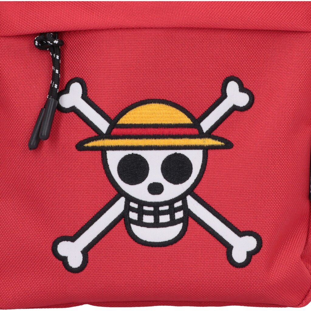 One Piece - Luffy Jolly Roger - crossbody tas - rood (Nemesis Now)