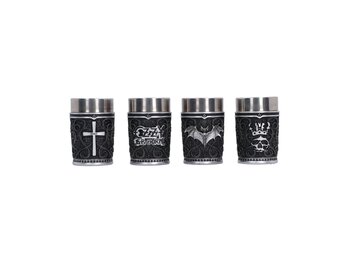 Ozzy Osbourne Ozzy Osbourne - Prince of Darkness  - shotglazen set (Nemesis Now)
