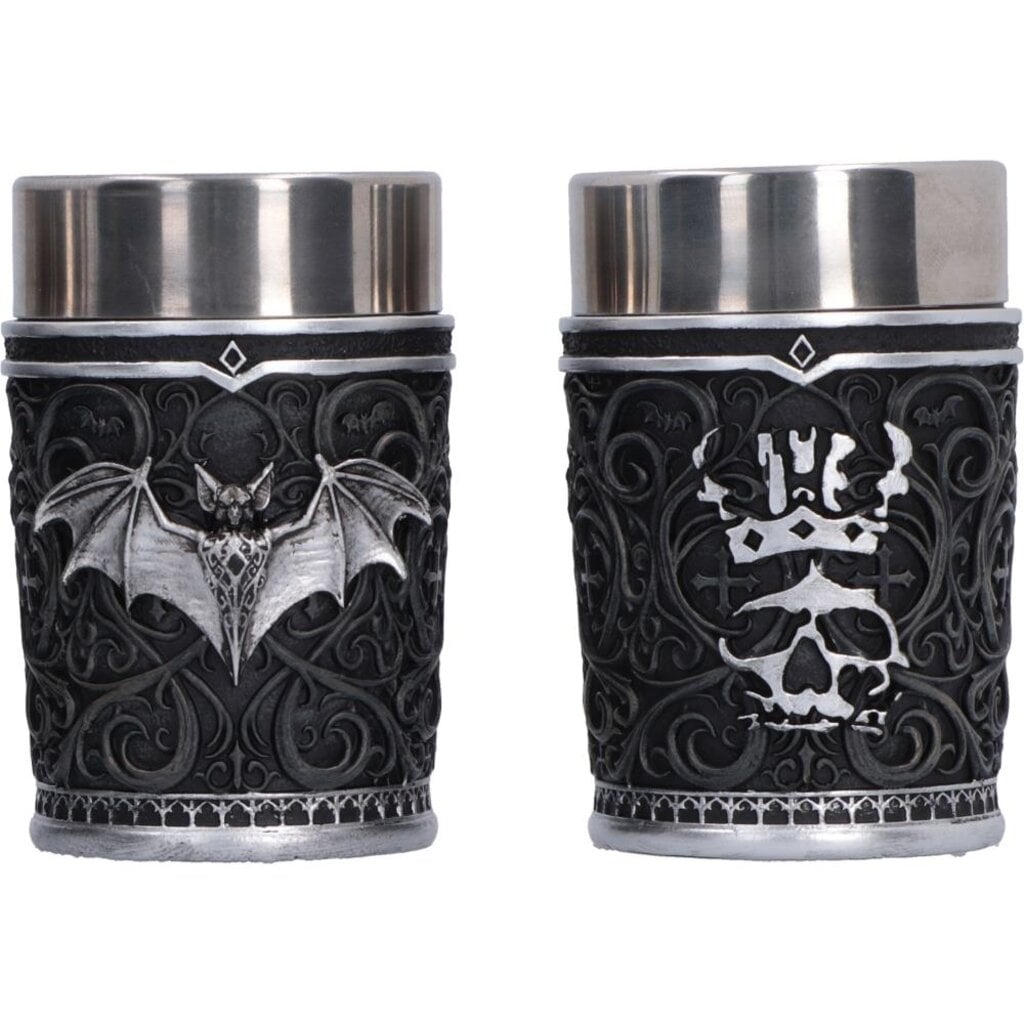 Ozzy Osbourne Ozzy Osbourne - Prince of Darkness  - shotglazen set (Nemesis Now)