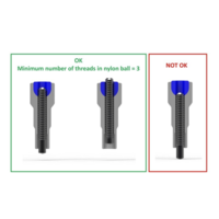 thumb-Brass - Nippel - Multiline - Double Square - Zilver - 14G - ABT-3