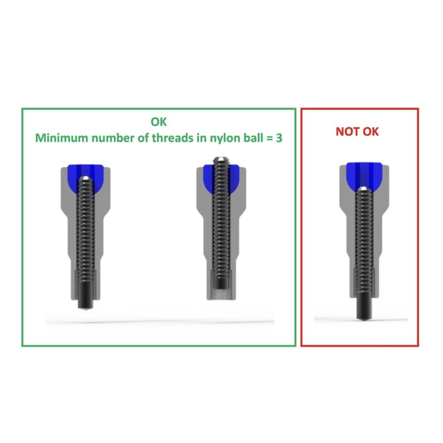 Brass - Nippel - Multiline - Double Square - Zilver - 14G - ABT-3