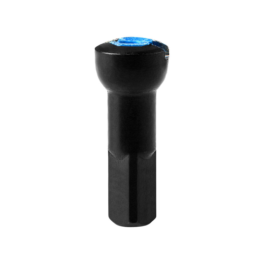 Alu - Nippel - Multiline e - Schwarz - 14G - ABS-1