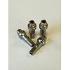 Brass- Nipple - Double Square - Silver - ABT Locking