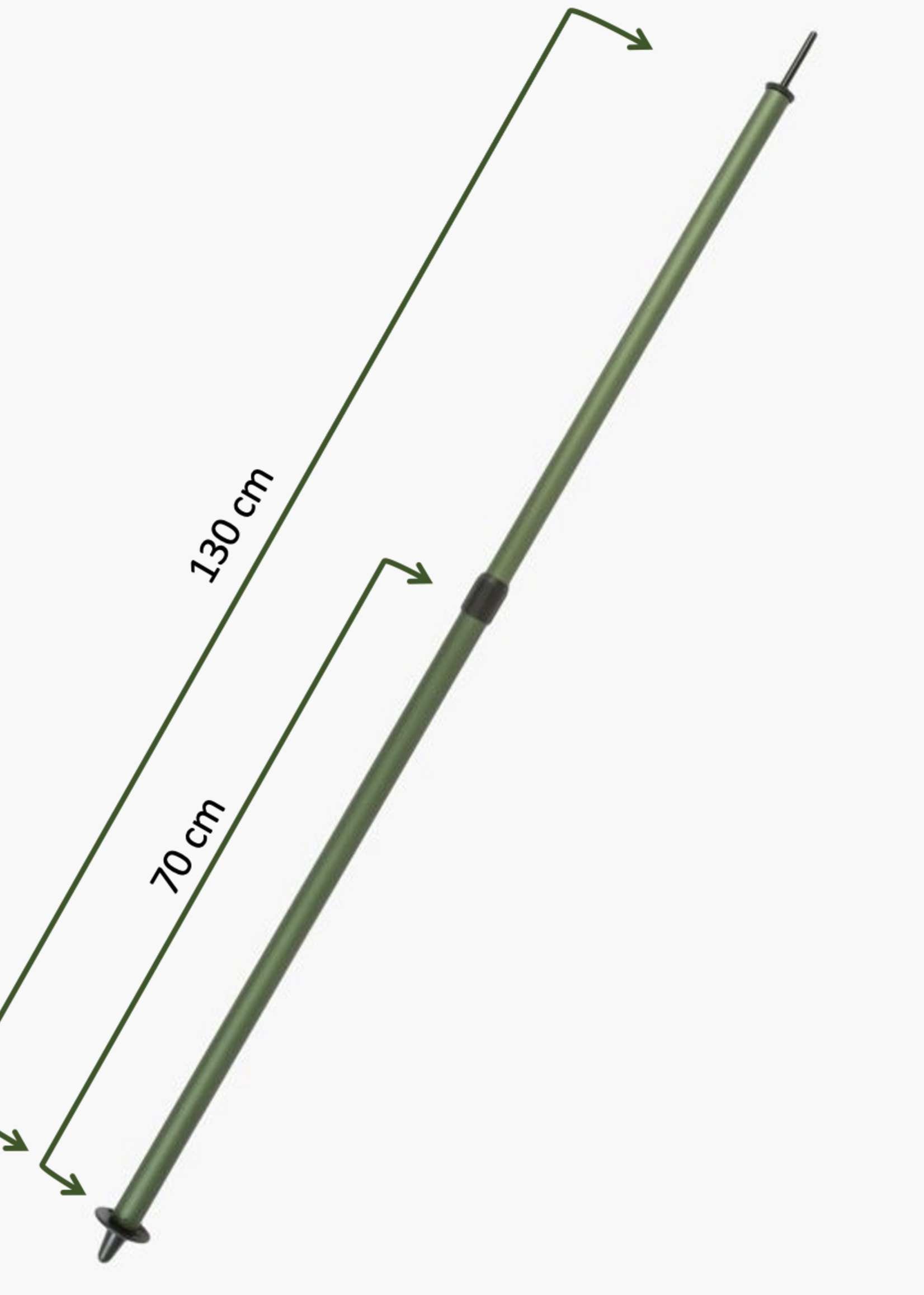 Highlander Centurion Lxt Basha/Bivy Pole (70-130)