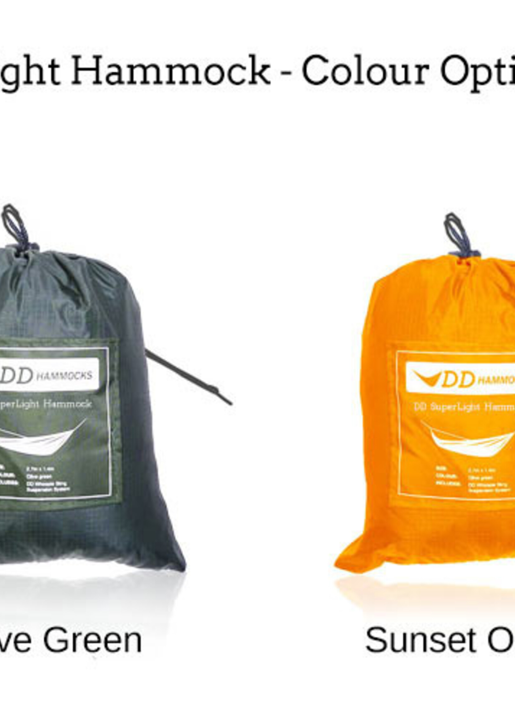 DD Hammocks Superlight Hängematte - Olivgrün