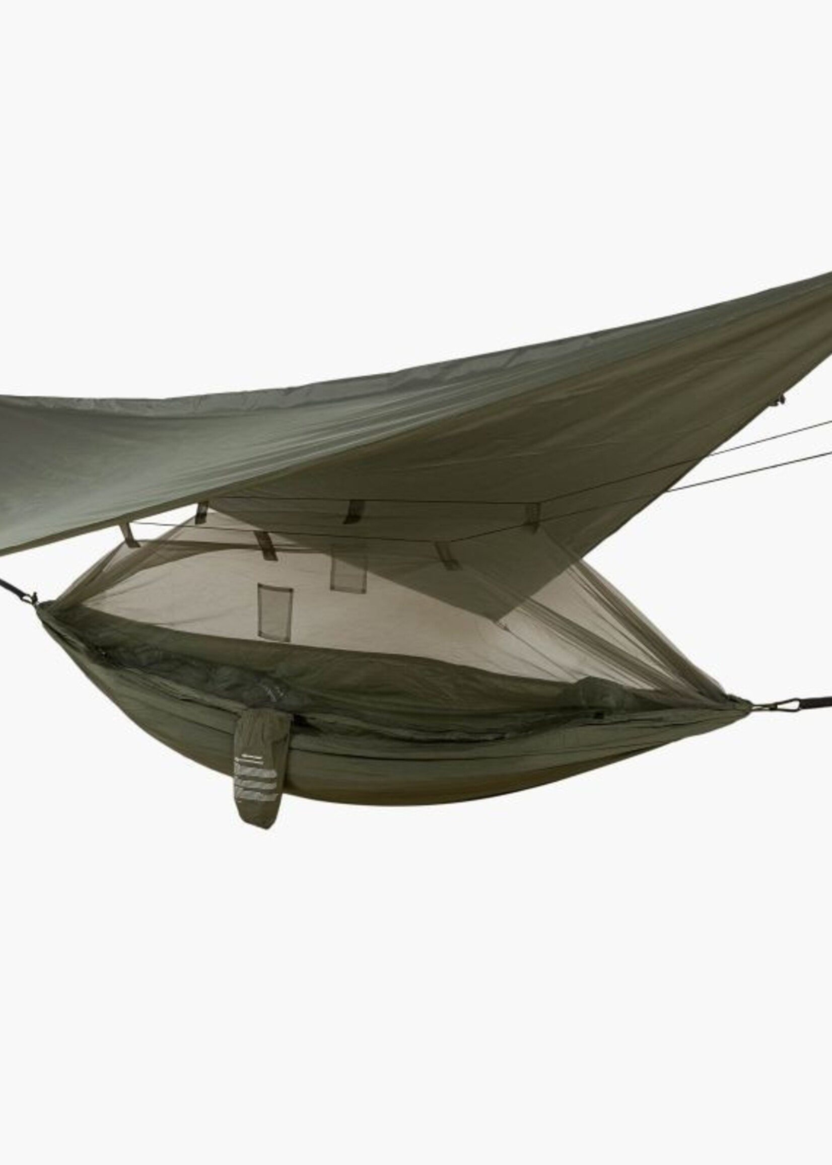 Highlander Crusader Wasserdichte Hängematte + Tarp - Olivgrün