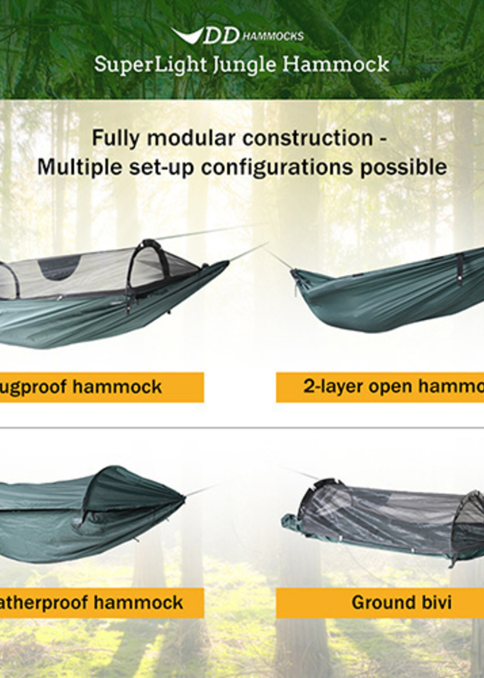 DD Hammocks Superlight Jungle Hängematte