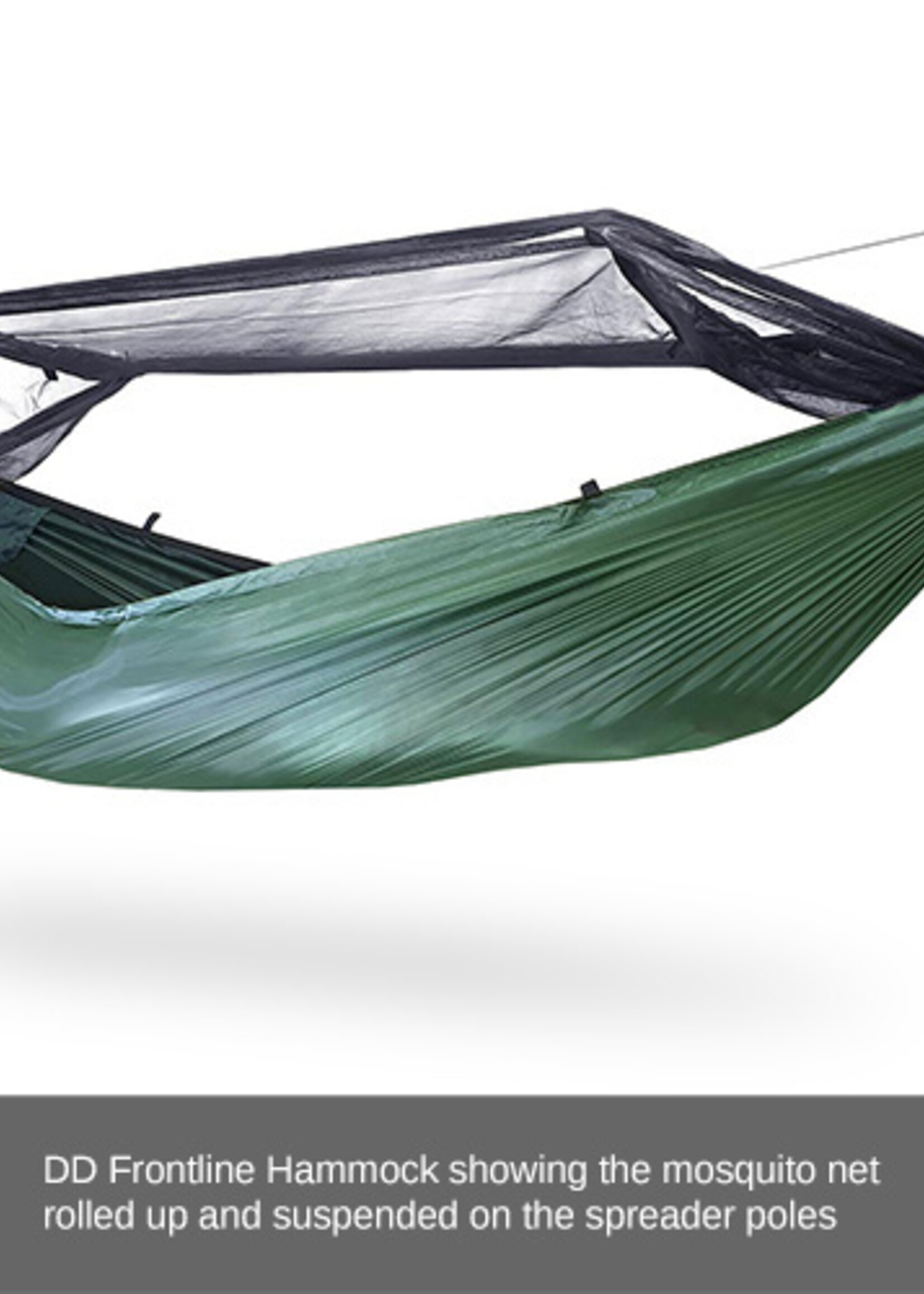 DD Hammocks Frontline Hängematte - Olivgrün