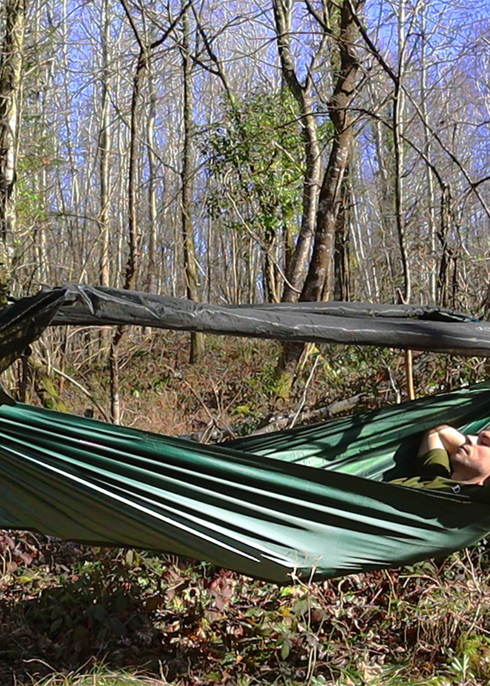 DD Hammocks Reisehängematte / Bivi - Olivgrün