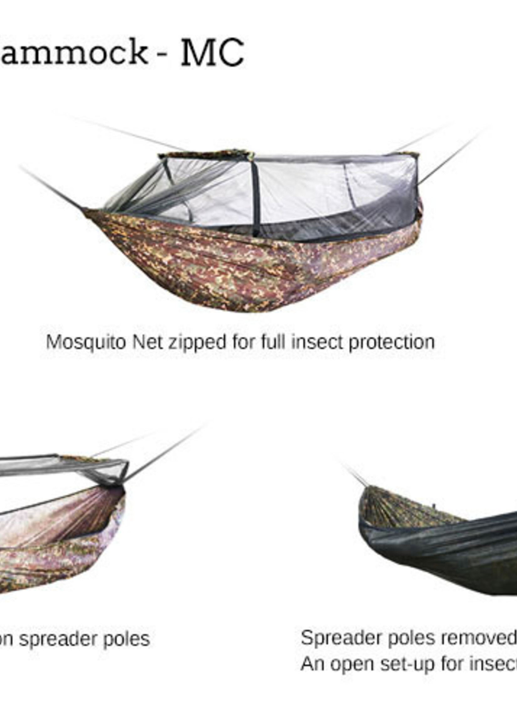 DD Hammocks Frontline Hängematte - Multicam