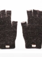 Weft Opossum/Merino Handschuhe - Kurze Finger - Schwarz
