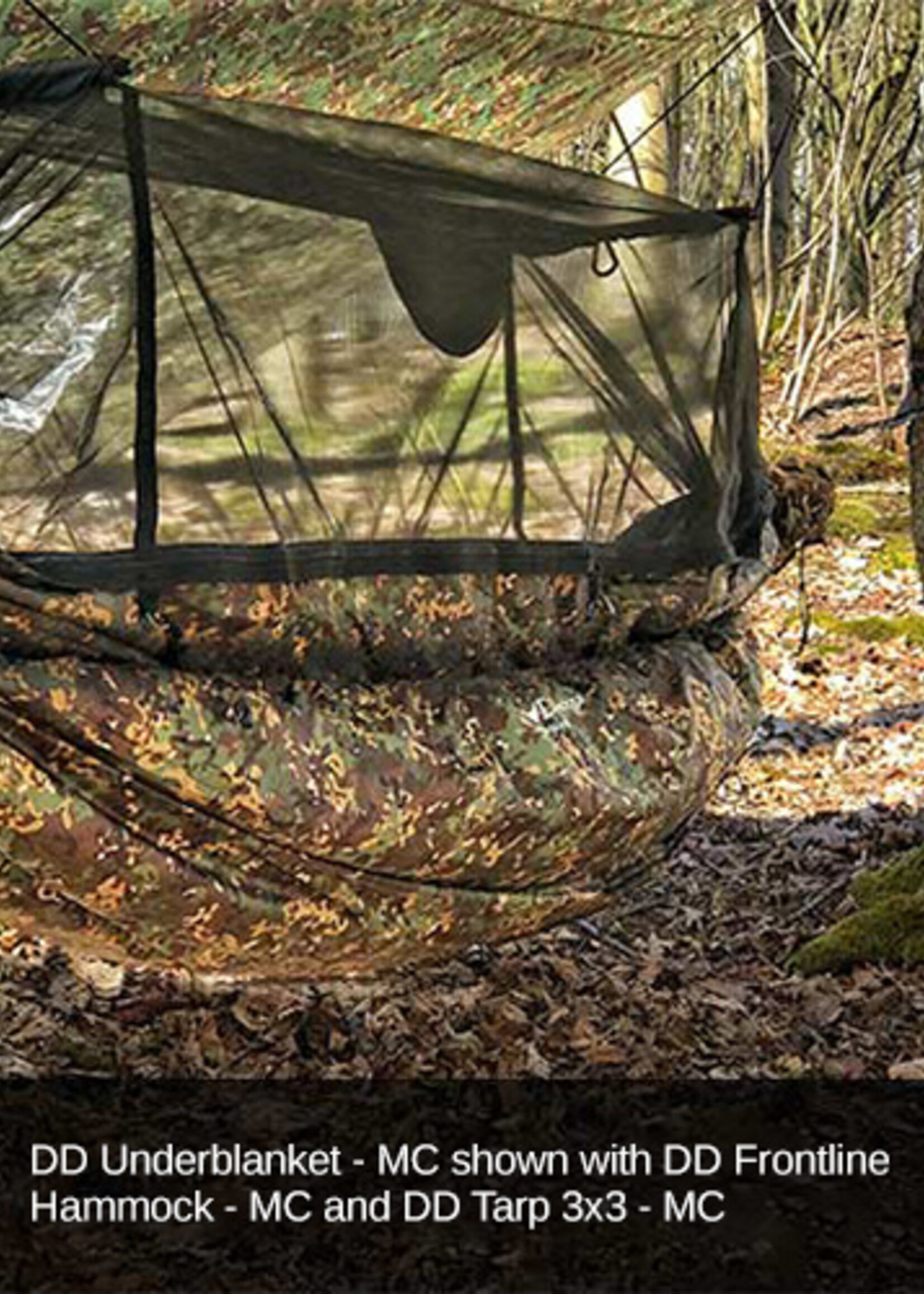 DD Hammocks Underblanket Multicam - Hängematten Unterbett