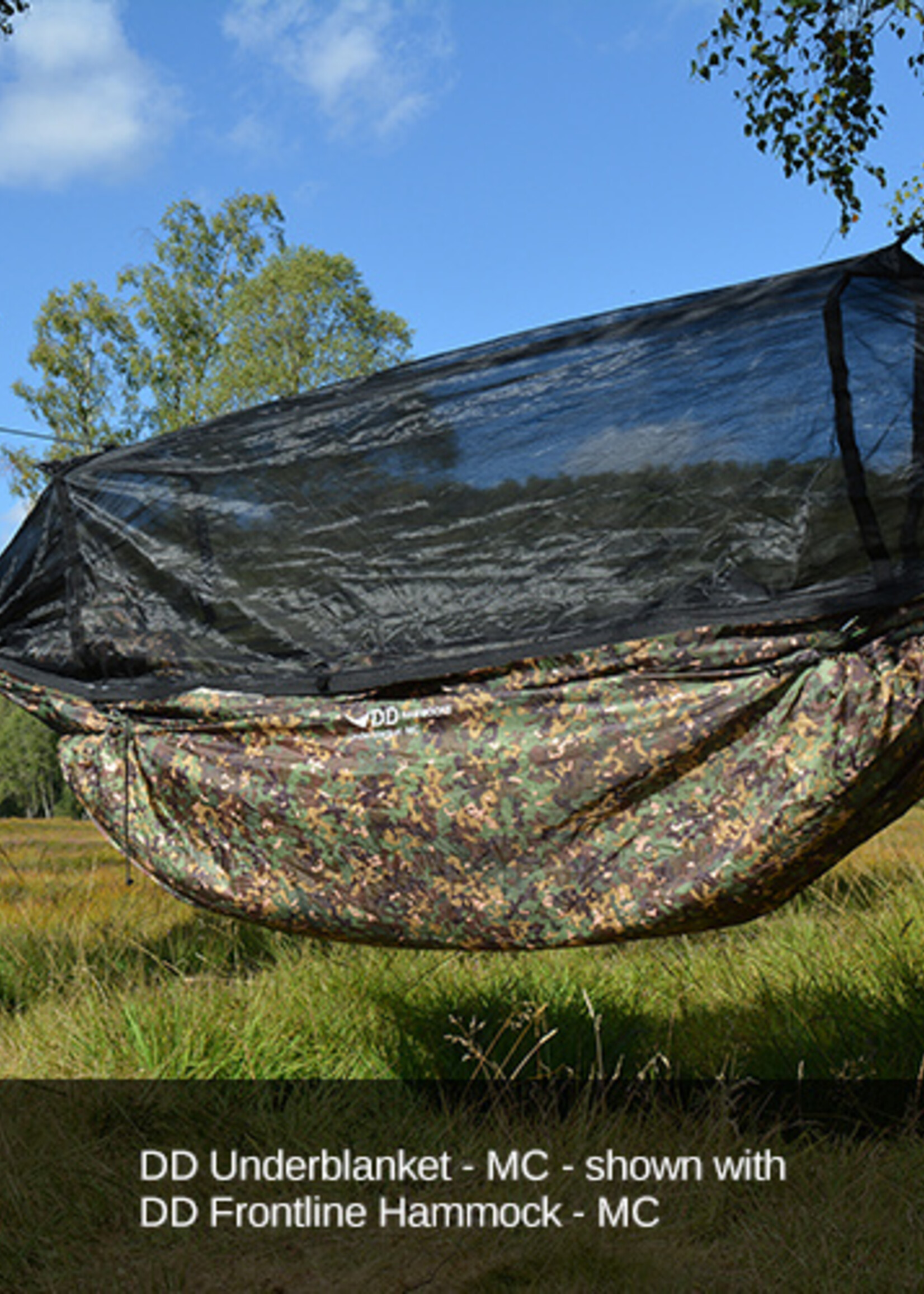 DD Hammocks Underblanket Multicam - Hängematten Unterbett