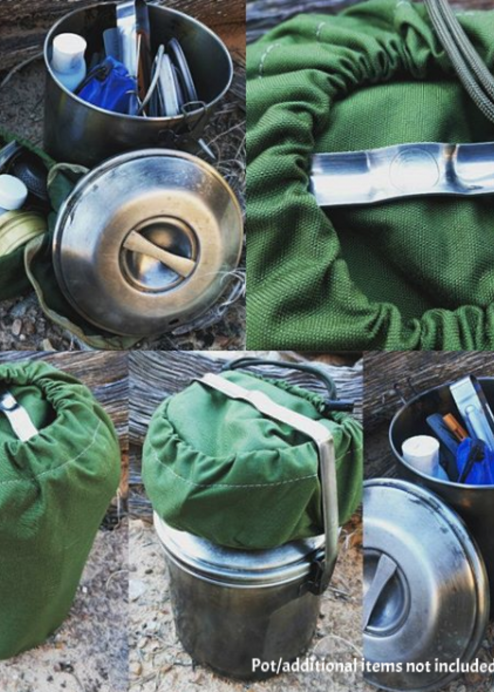 Firebox 14 cm Zebra Topf Tasche Cordura