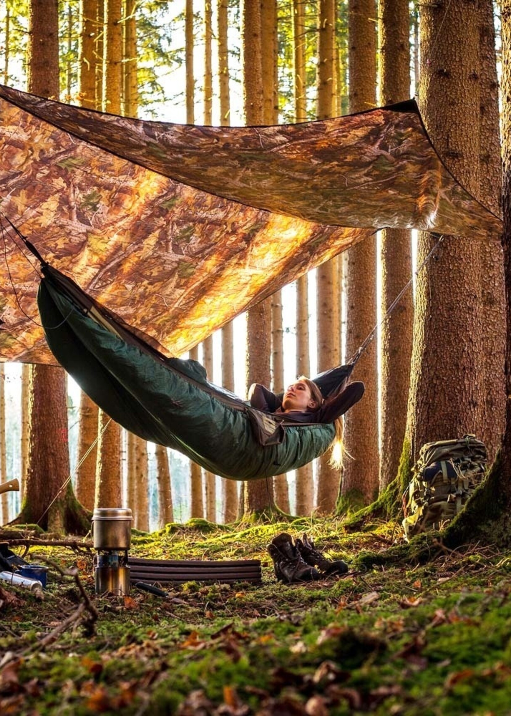 Amazonas Unterbett/ Unterdecke - Grün