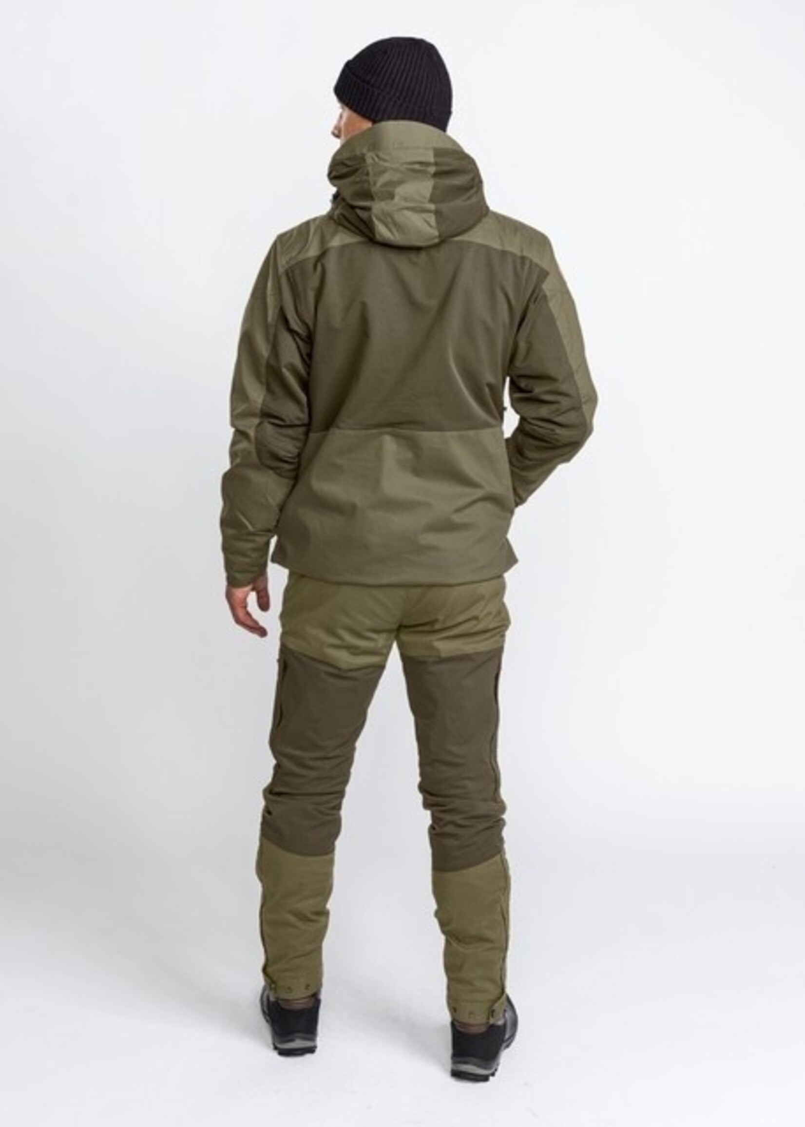 Pinewood Finnveden Hybrid Extreme Jacke - Dunkel Olivgrün / Jagd-Olivgrün (5300)