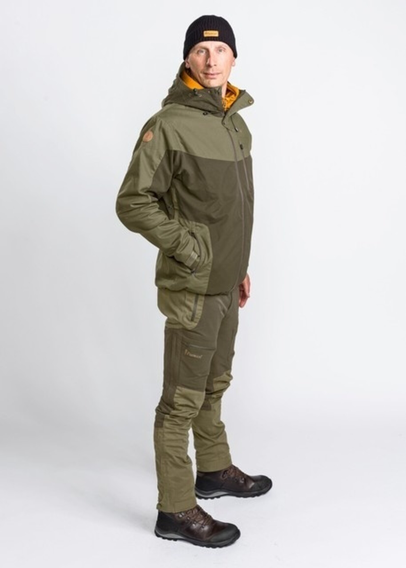 Pinewood Finnveden Hybrid Extreme Jacke - Dunkel Olivgrün / Jagd-Olivgrün (5300)