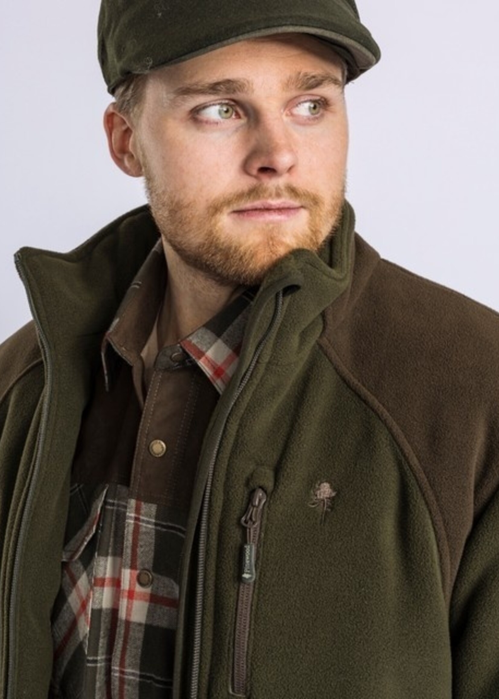 Pinewood Harrie Fleece Jacke - Grün