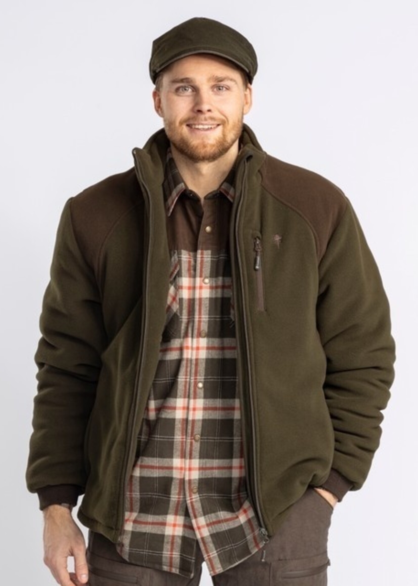 Pinewood Harrie Fleece Jacke - Grün