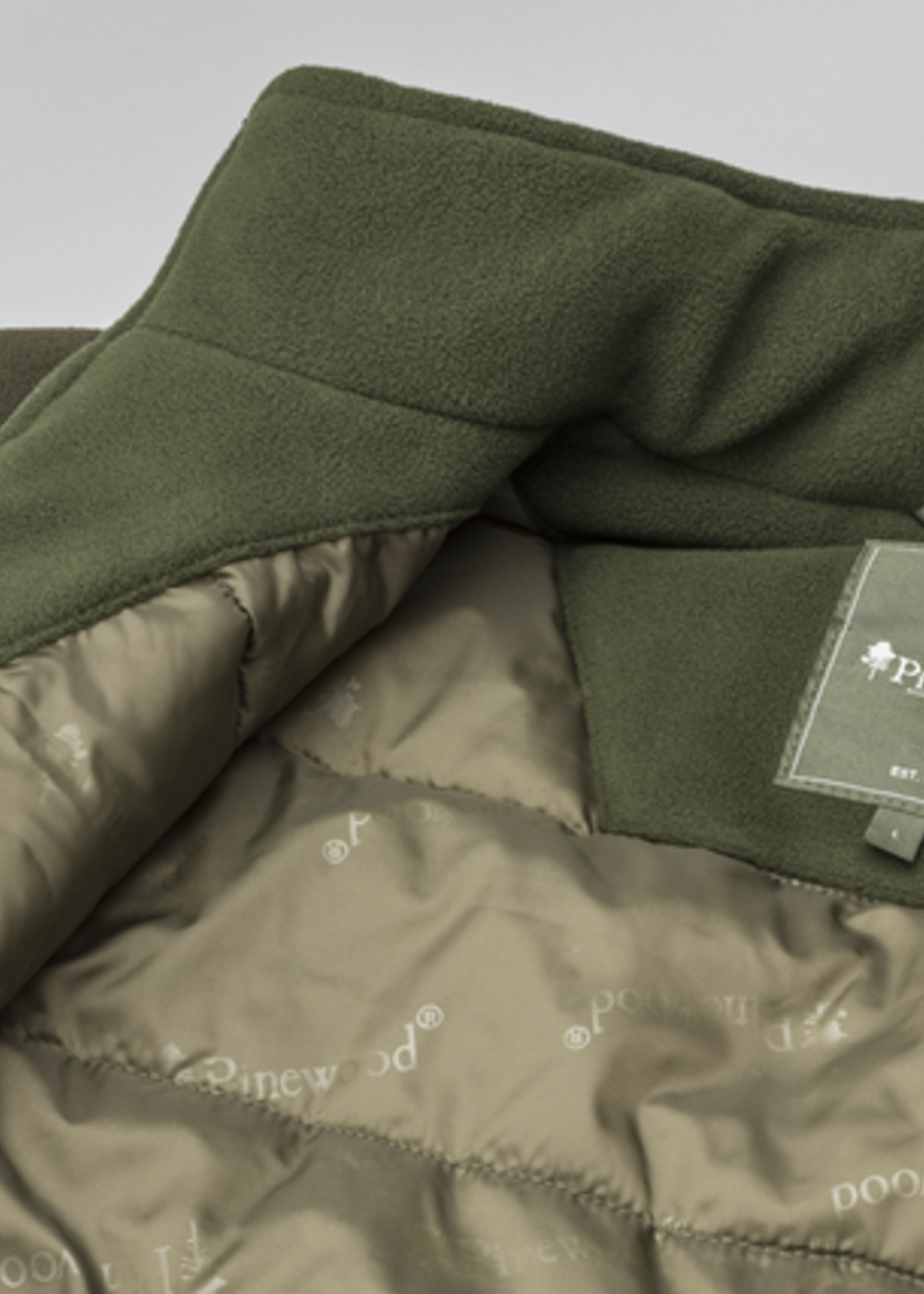 Pinewood Harrie Fleece Jacke - Grün