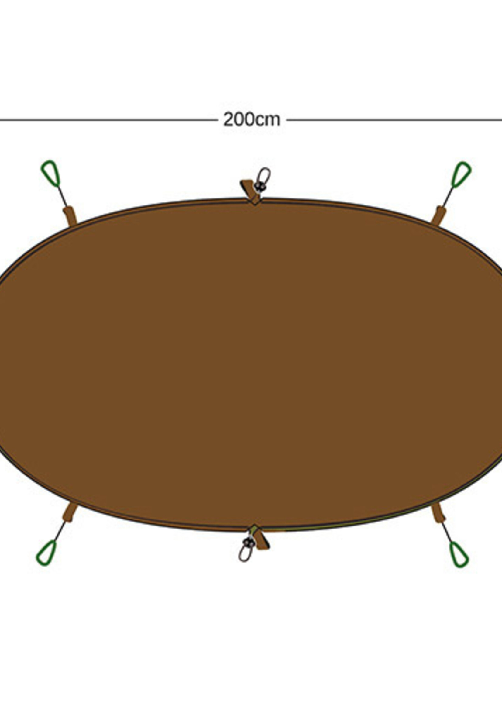 DD Hammocks Underblanket - Unterdecke Coyote Brown
