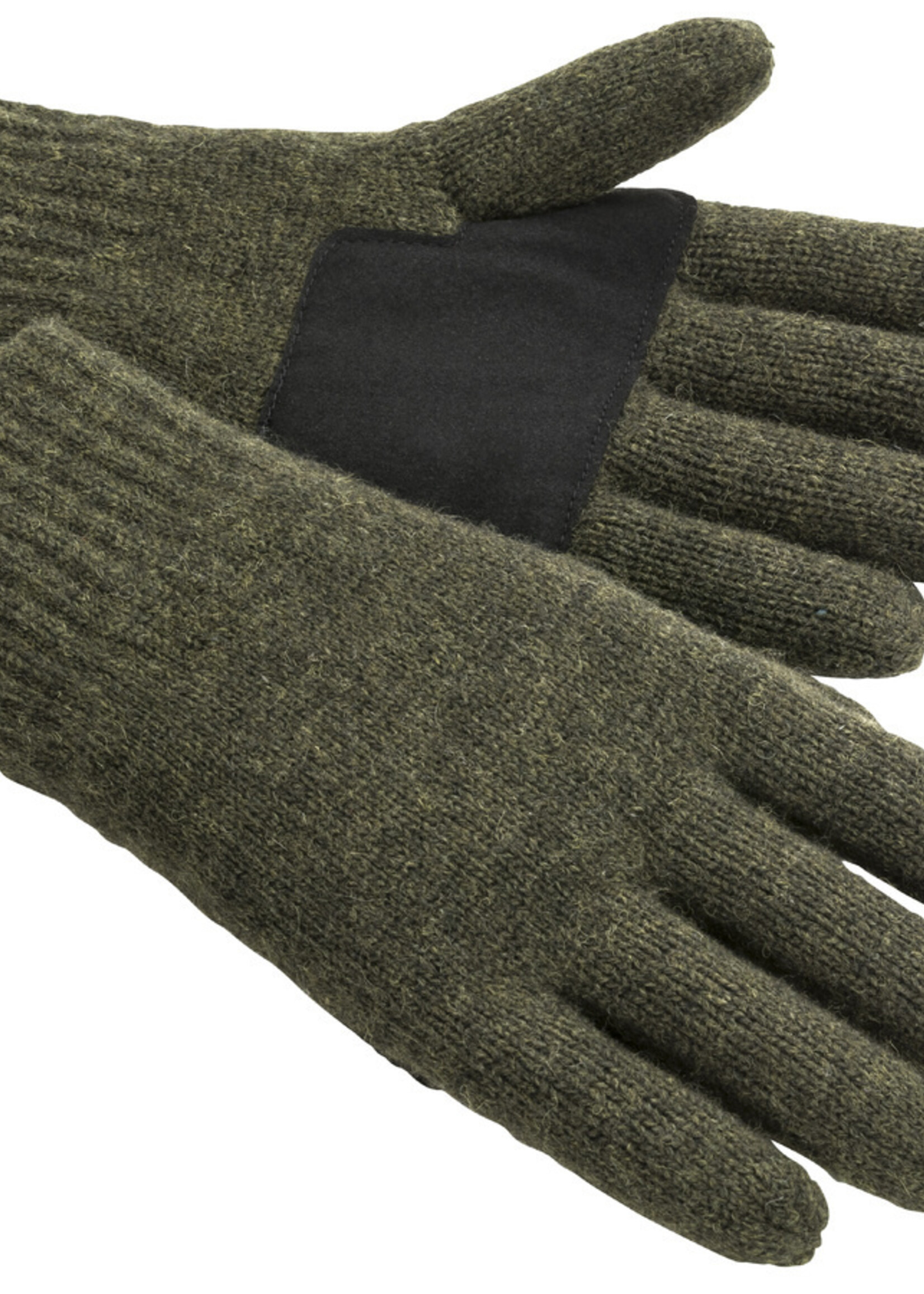 Pinewood Wollhandschuhe - Moosgrün Melange (1122)