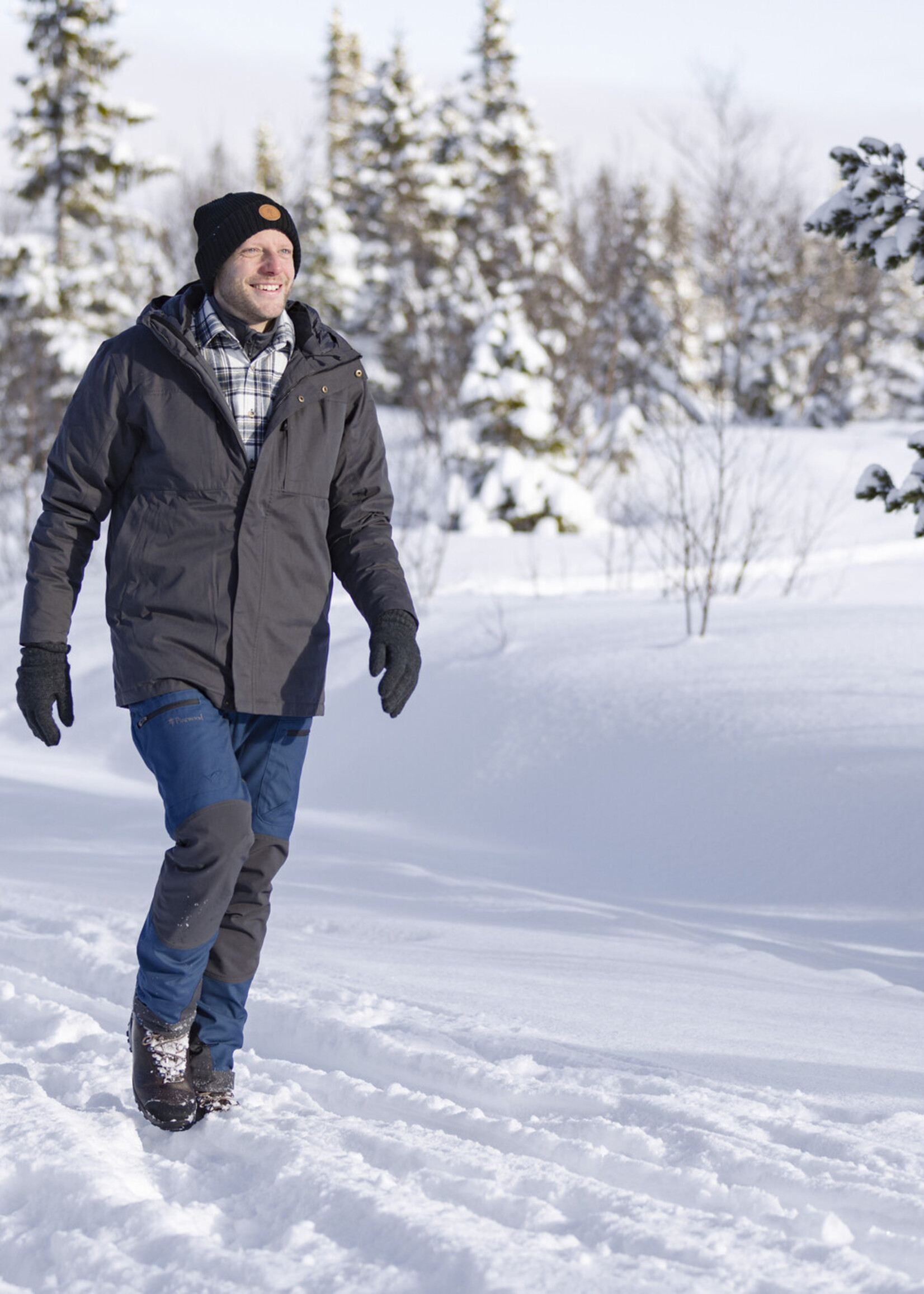 Pinewood Wollhandschuhe - Moosgrün Melange (1122)