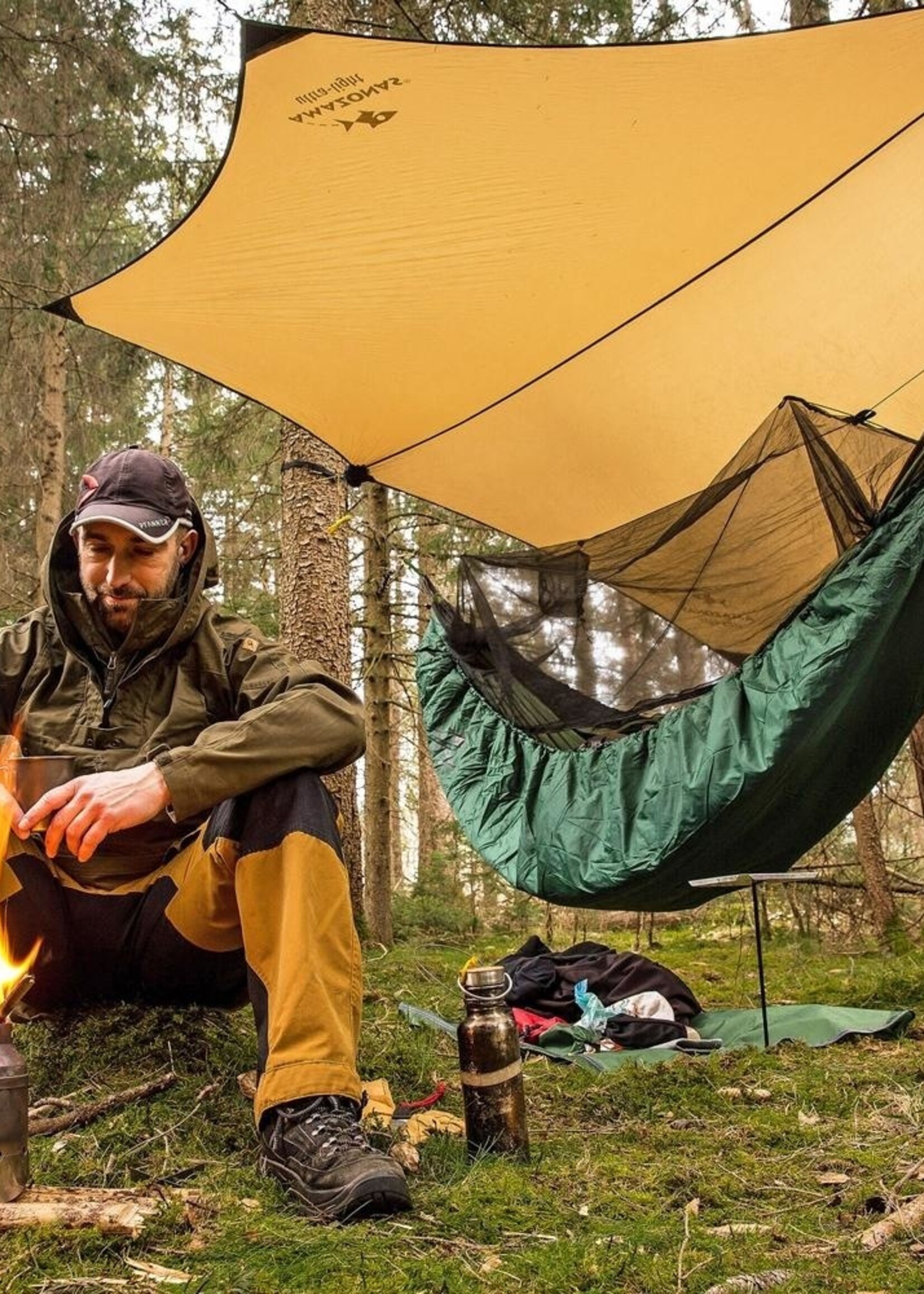 Amazonas Unterbett/Unterdecke XXL - Grün