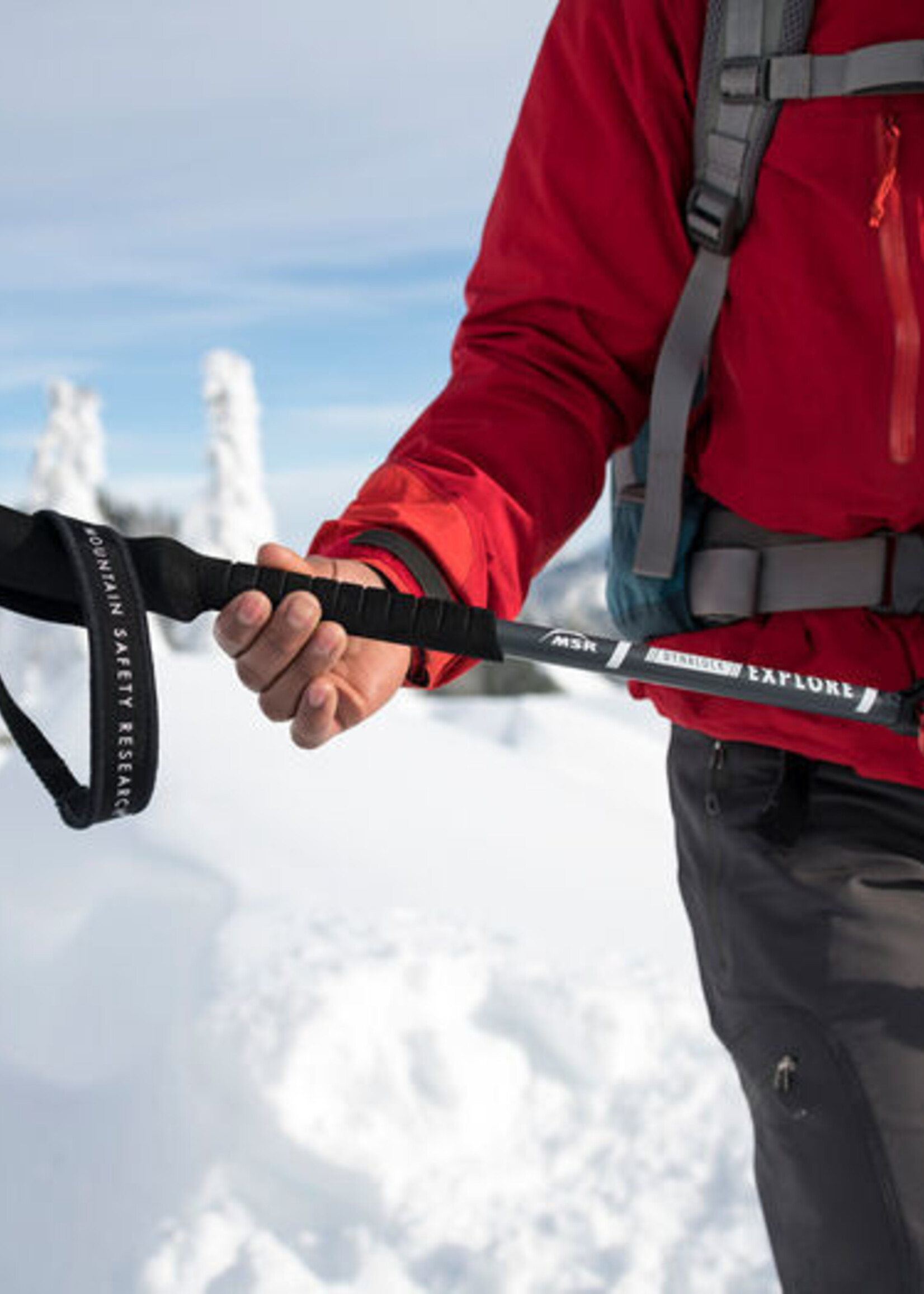 MSR Dynalock Explore Wanderstöcke 3-teilig 100-140 cm