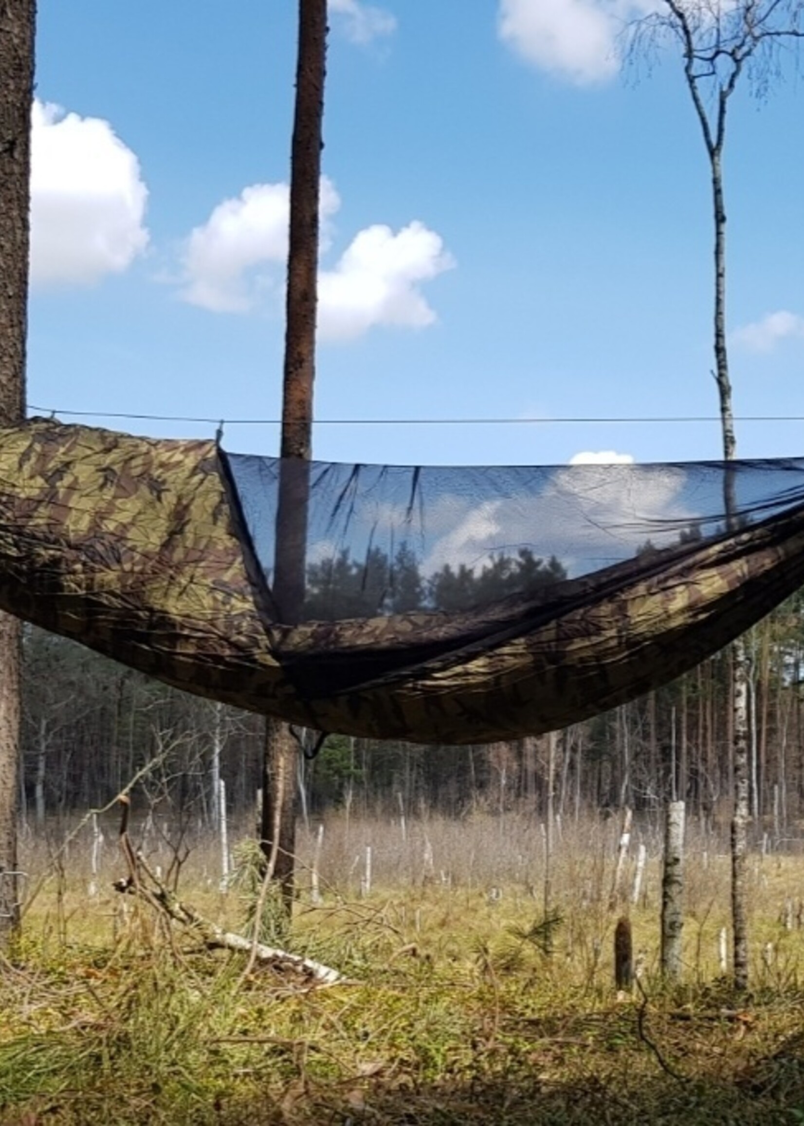 Bushmen BushBed PRO Hängematten Set - Camouflage