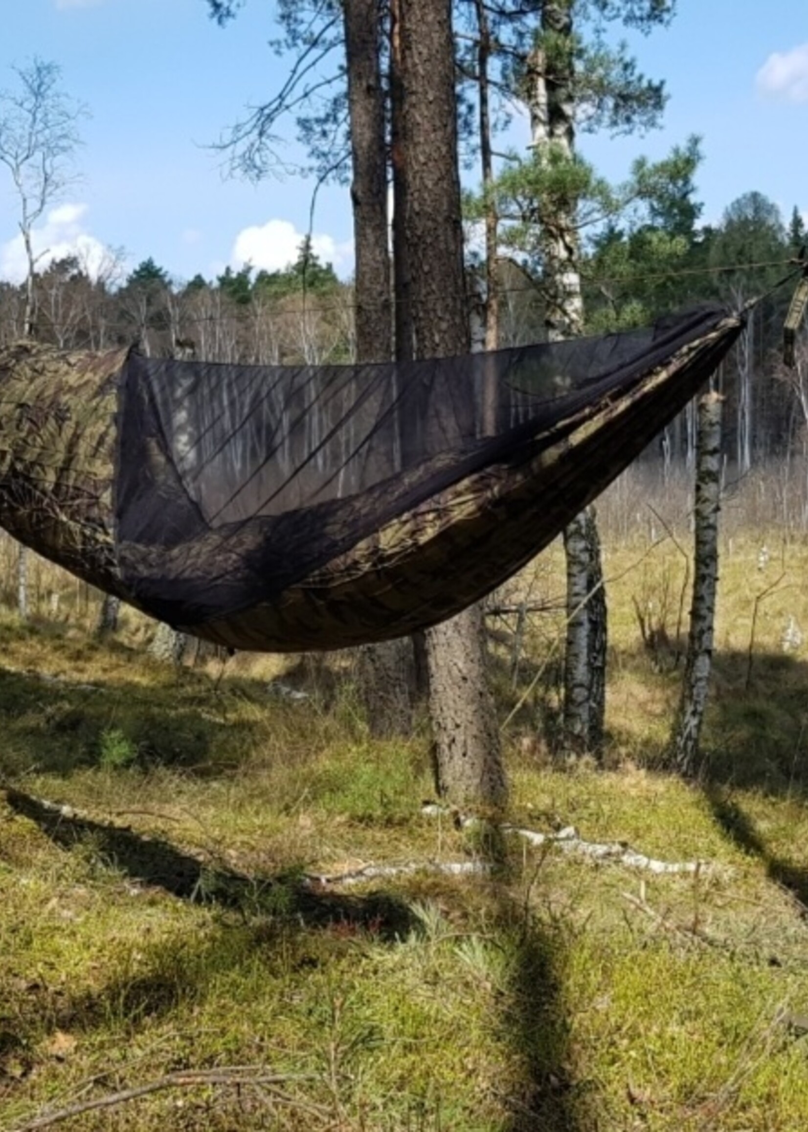 Bushmen BushBed PRO Hängematten Set - Camouflage