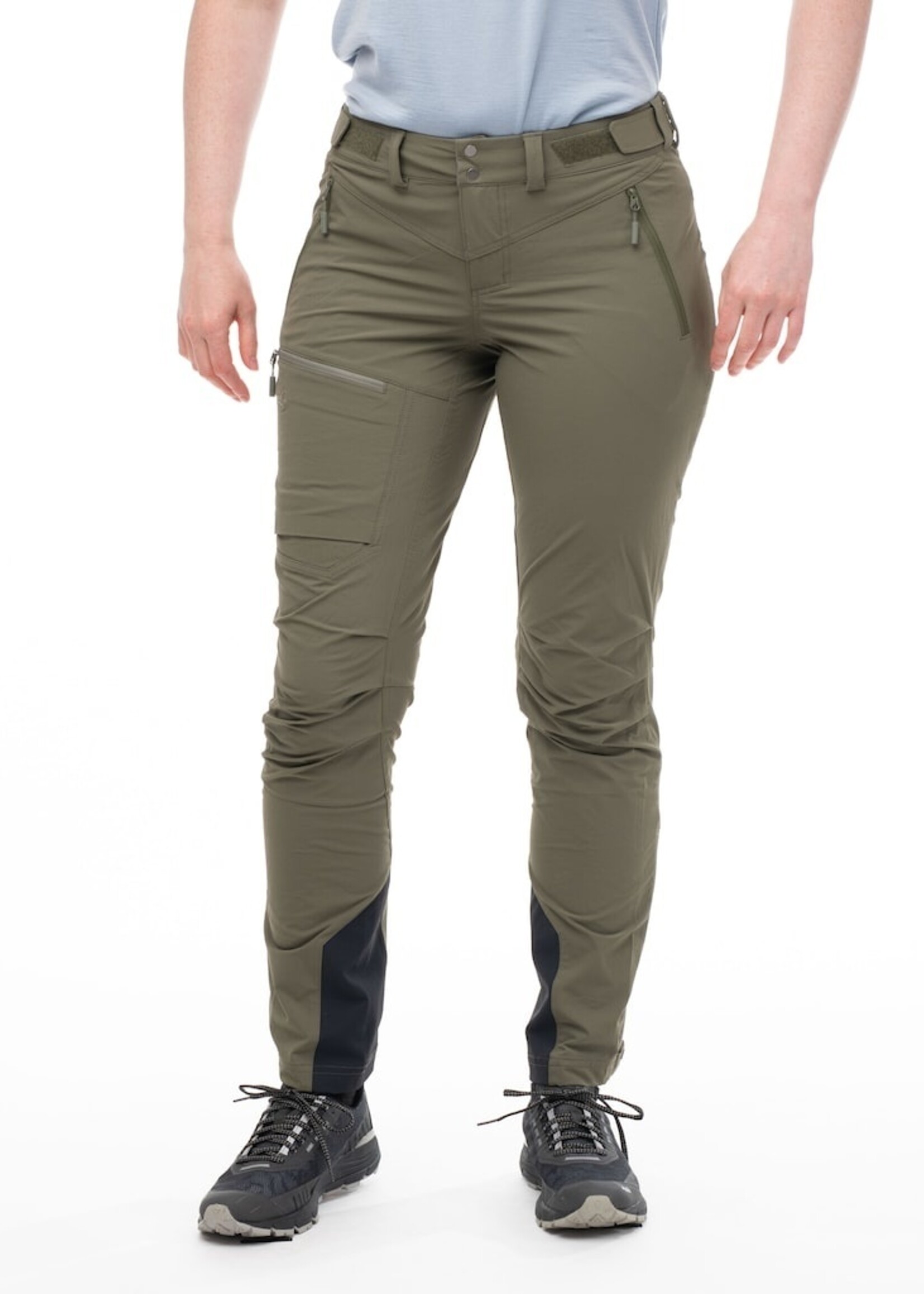 Bergans of Norway Breheimen Softshell-Hose - Frauen - Dunkelgrüner Schlamm
