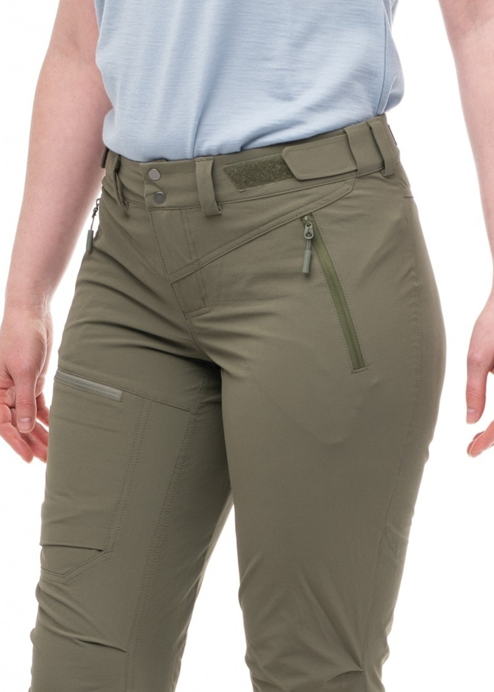 Bergans of Norway Breheimen Softshell-Hose - Frauen - Dunkelgrüner Schlamm