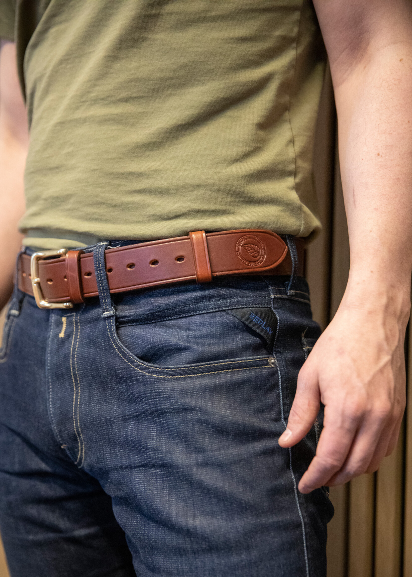 Casstrom Bushcraft Gürtel aus Leder