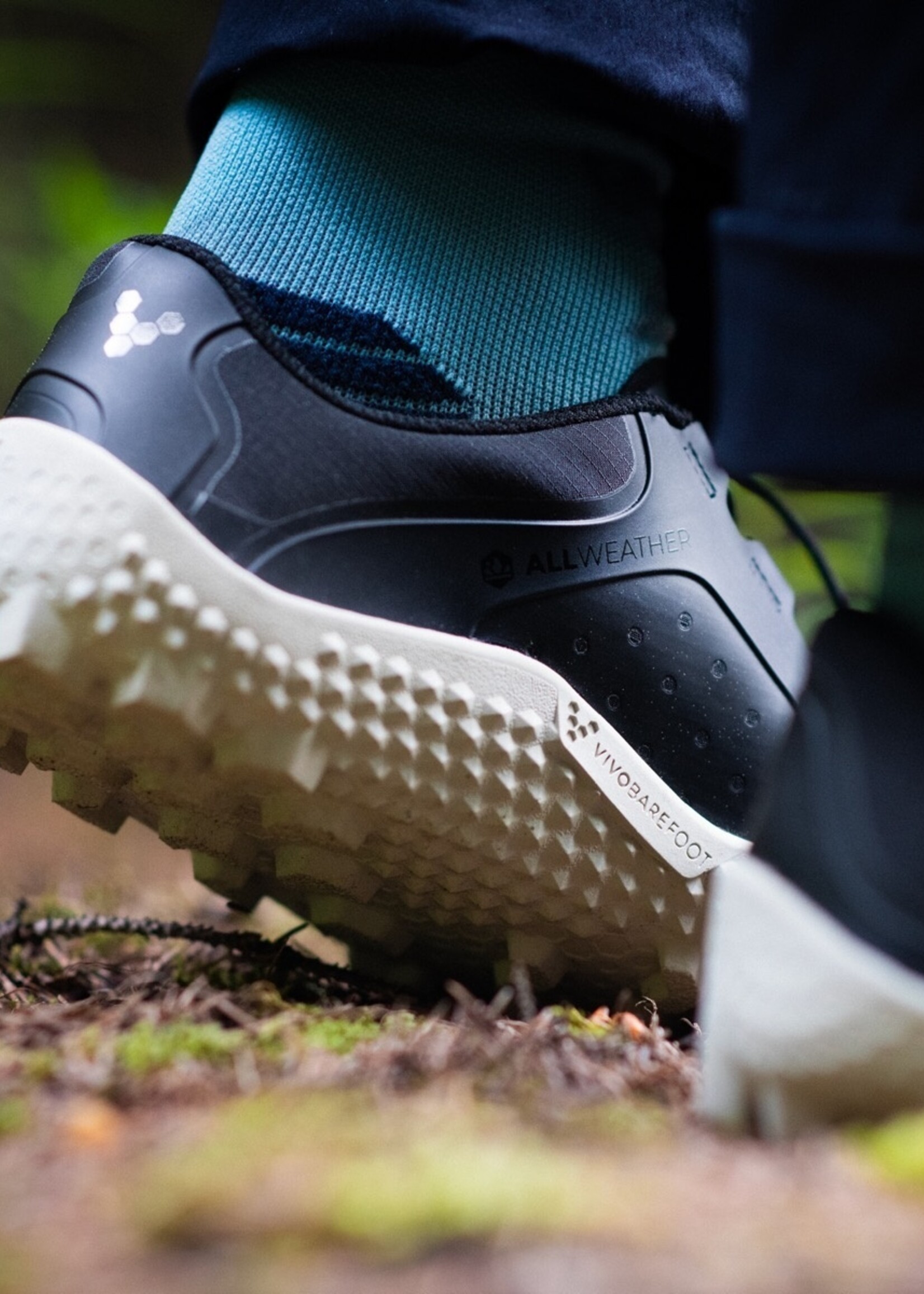 Vivobarefoot Primus Trail III All Weather SG - Barfußschuhe Herren - Obsidian