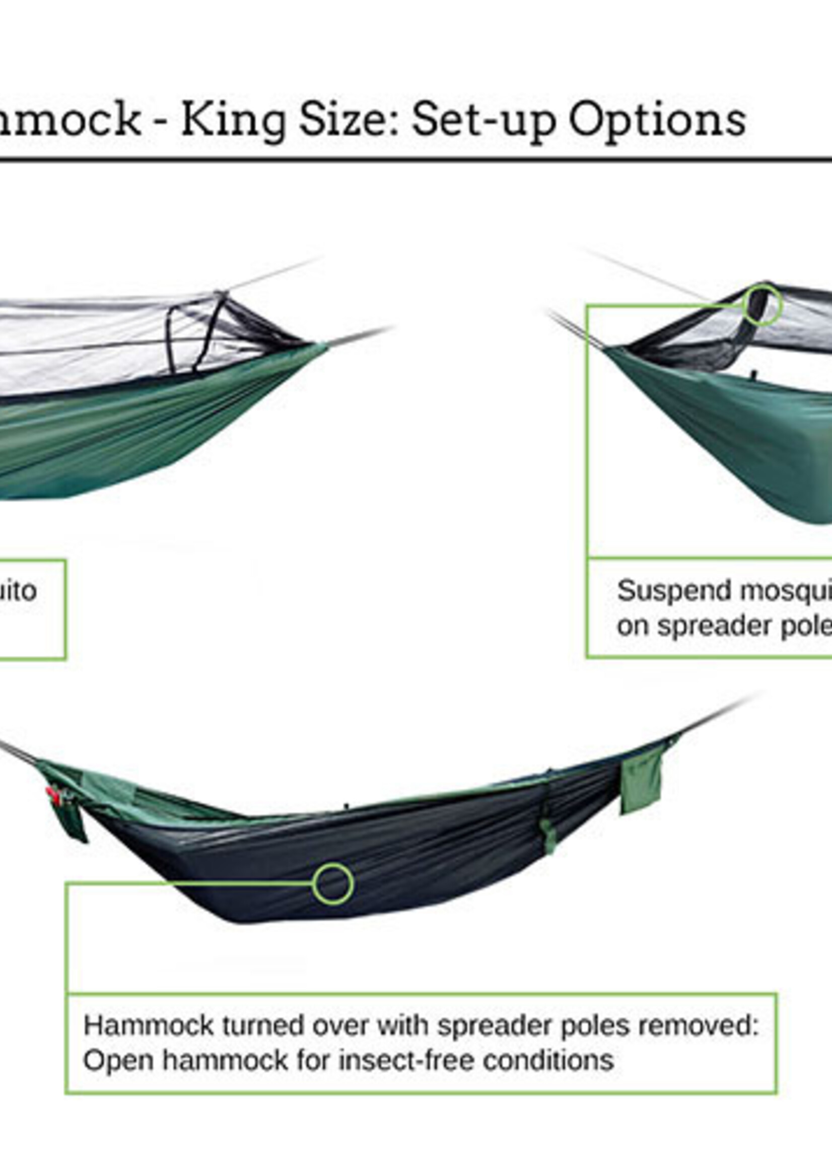 DD Hammocks Frontline Hängematte - King Size - Olivgrün