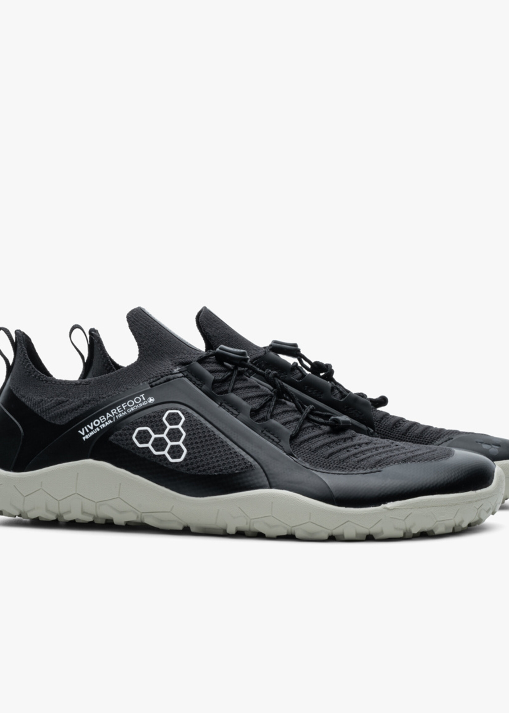 Vivobarefoot Primus Trail Knit FG - Herren - Obsidian/Pelikan