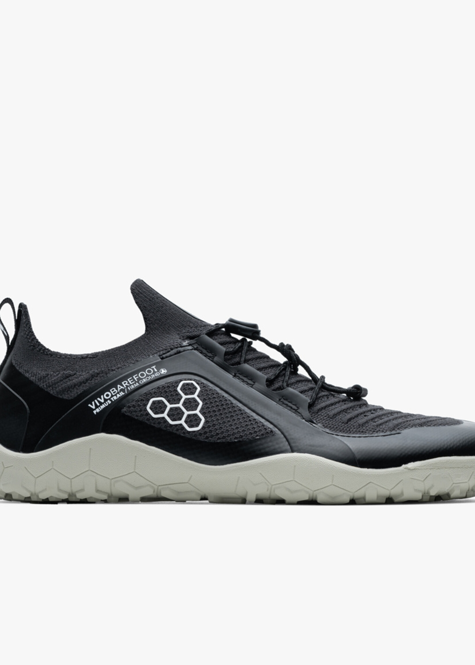 Vivobarefoot Primus Trail Knit FG - Womens - Obsidian/Pelikan