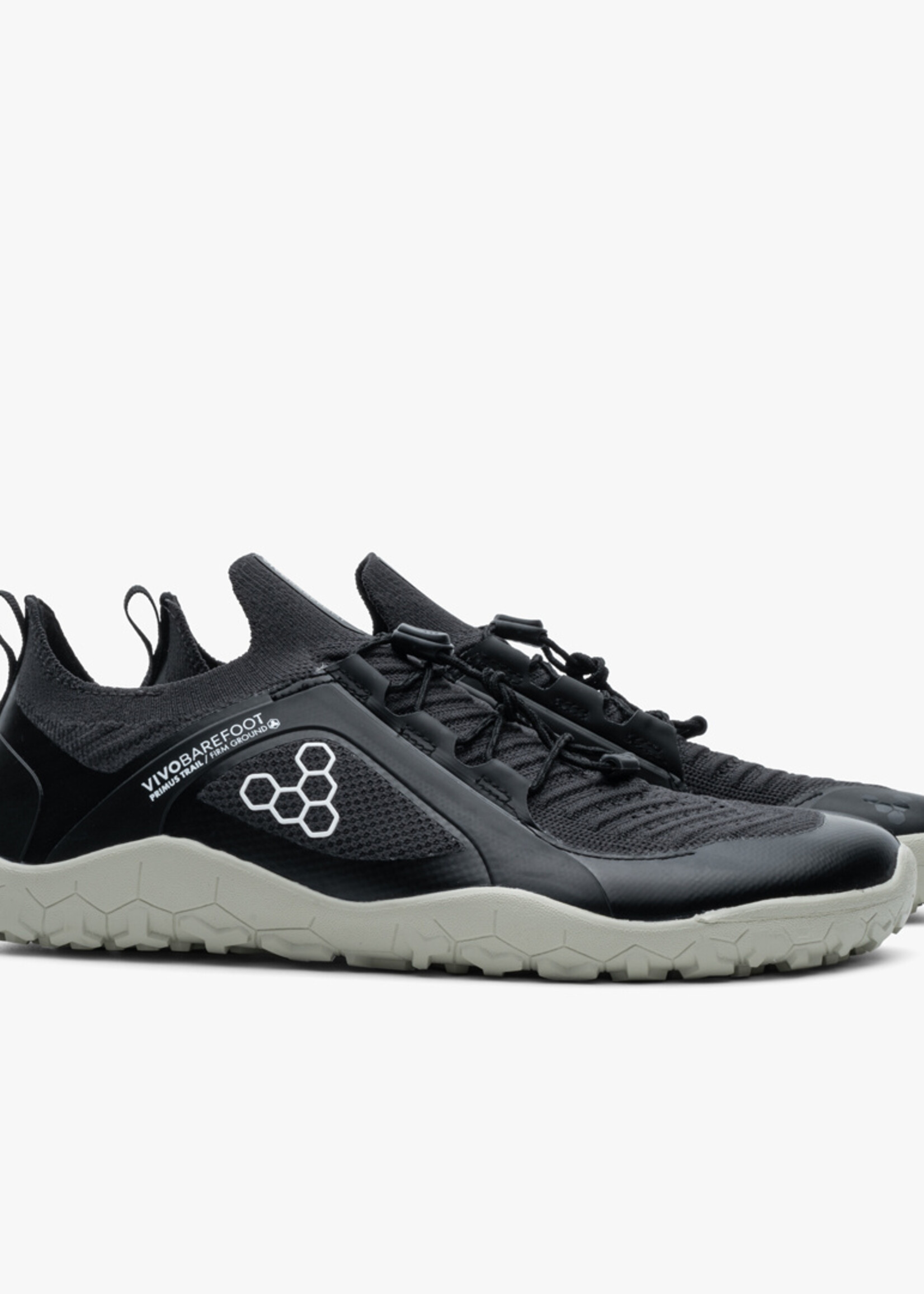 Vivobarefoot Primus Trail Knit FG - Womens - Obsidian/Pelikan