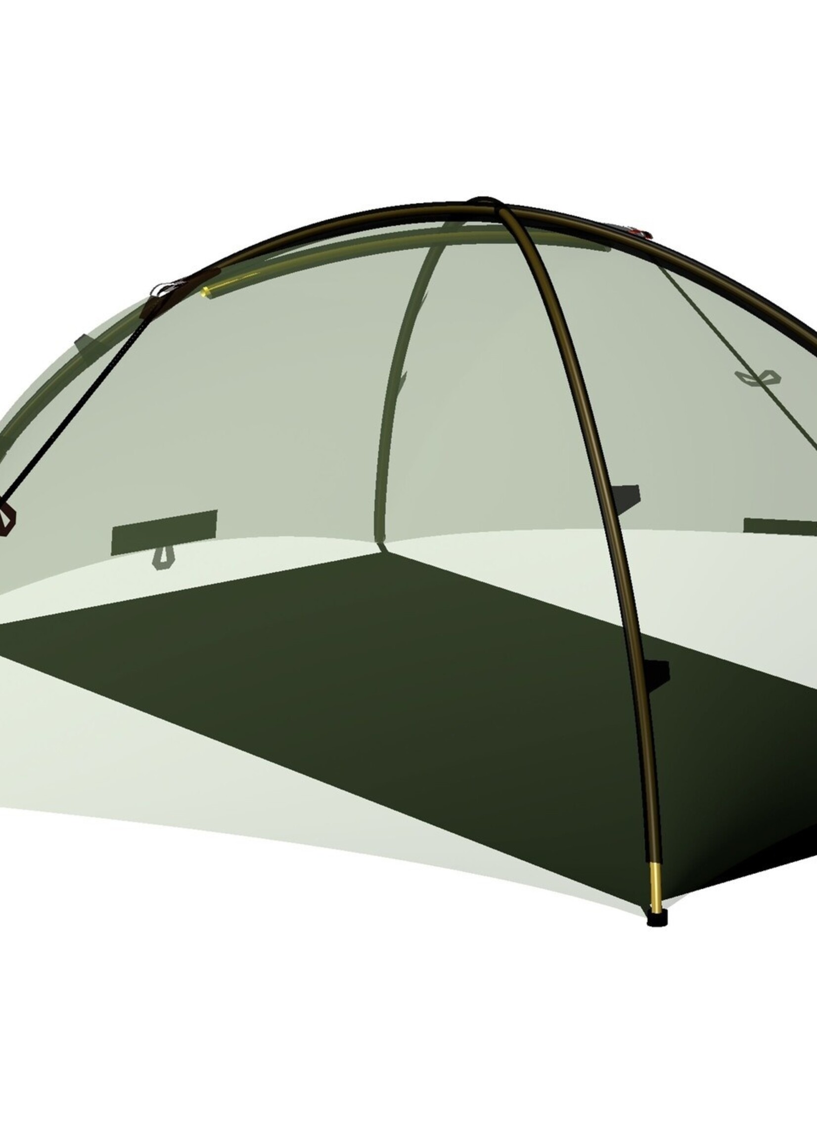 Hilleberg Rogen 3 - Fußabdruck