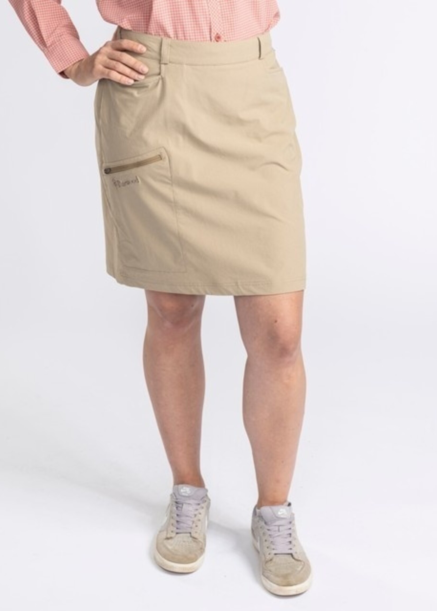 Pinewood Finnveden Wanderskort - Frauen - L.Khaki