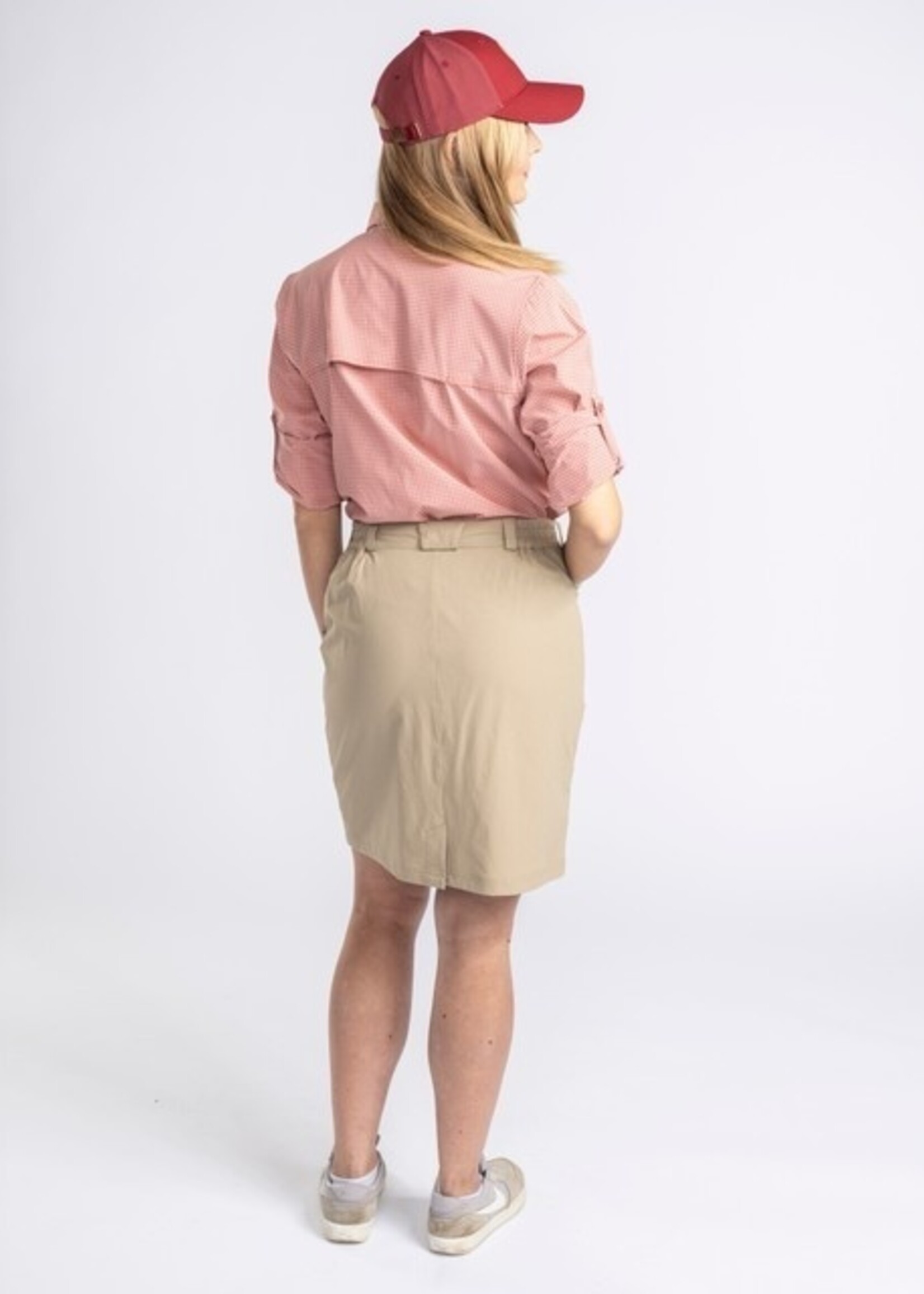 Pinewood Finnveden Wanderskort - Frauen - L.Khaki