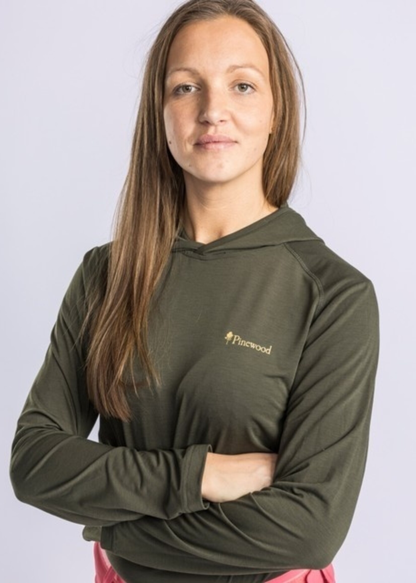 Pinewood InsectSafe Function Hoodie - Frauen - Moosgrün