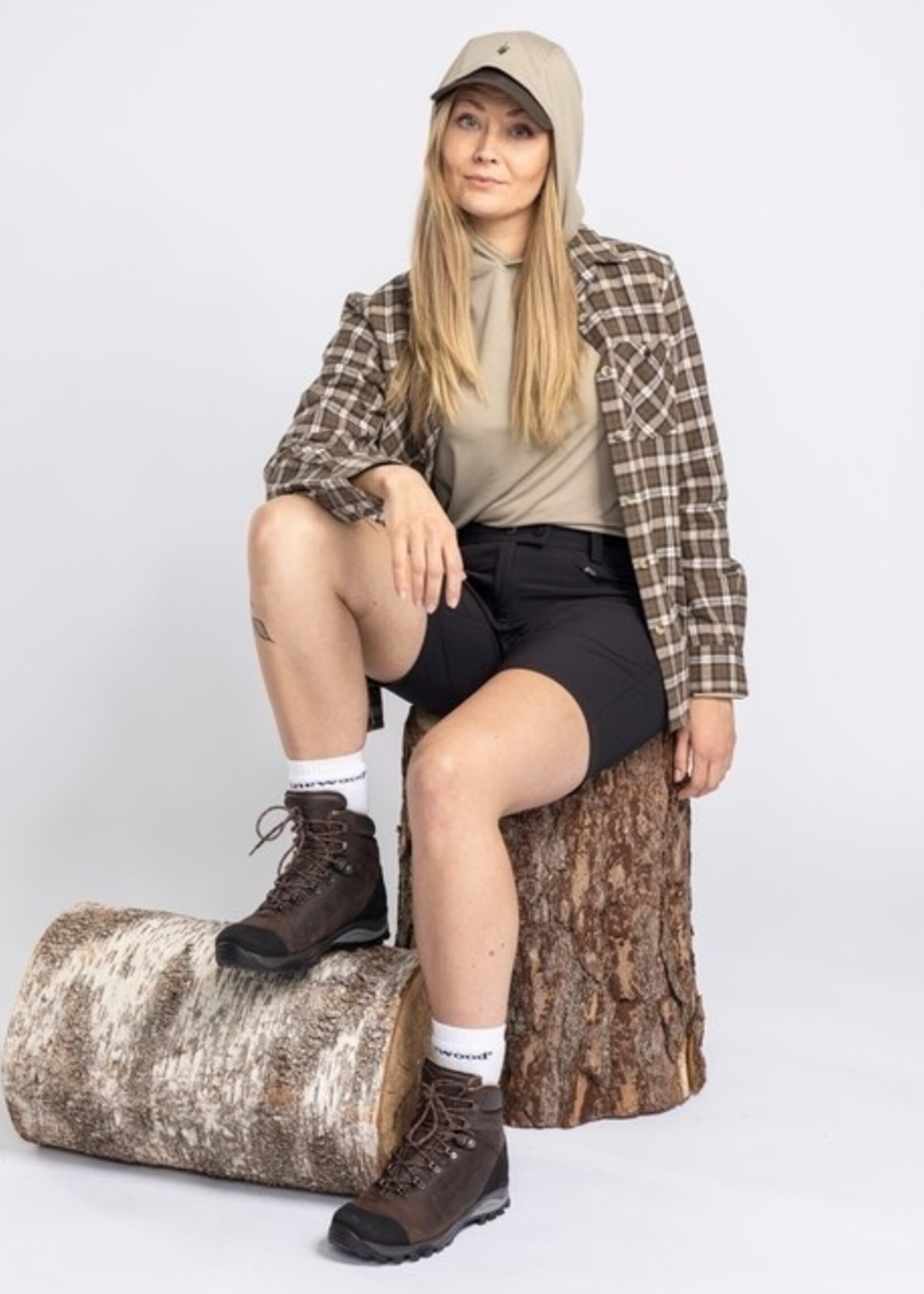 Pinewood InsectSafe Function Hoodie - Frauen - L.Khaki