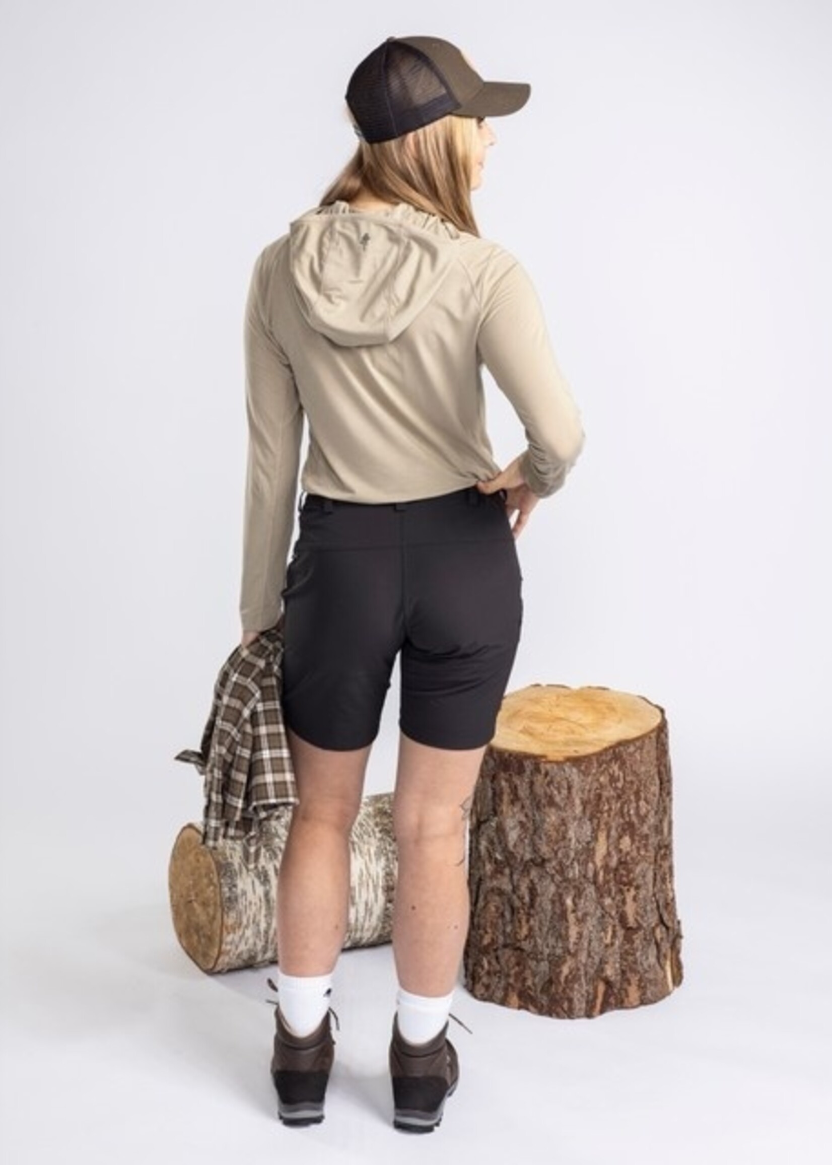 Pinewood InsectSafe Function Hoodie - Frauen - L.Khaki