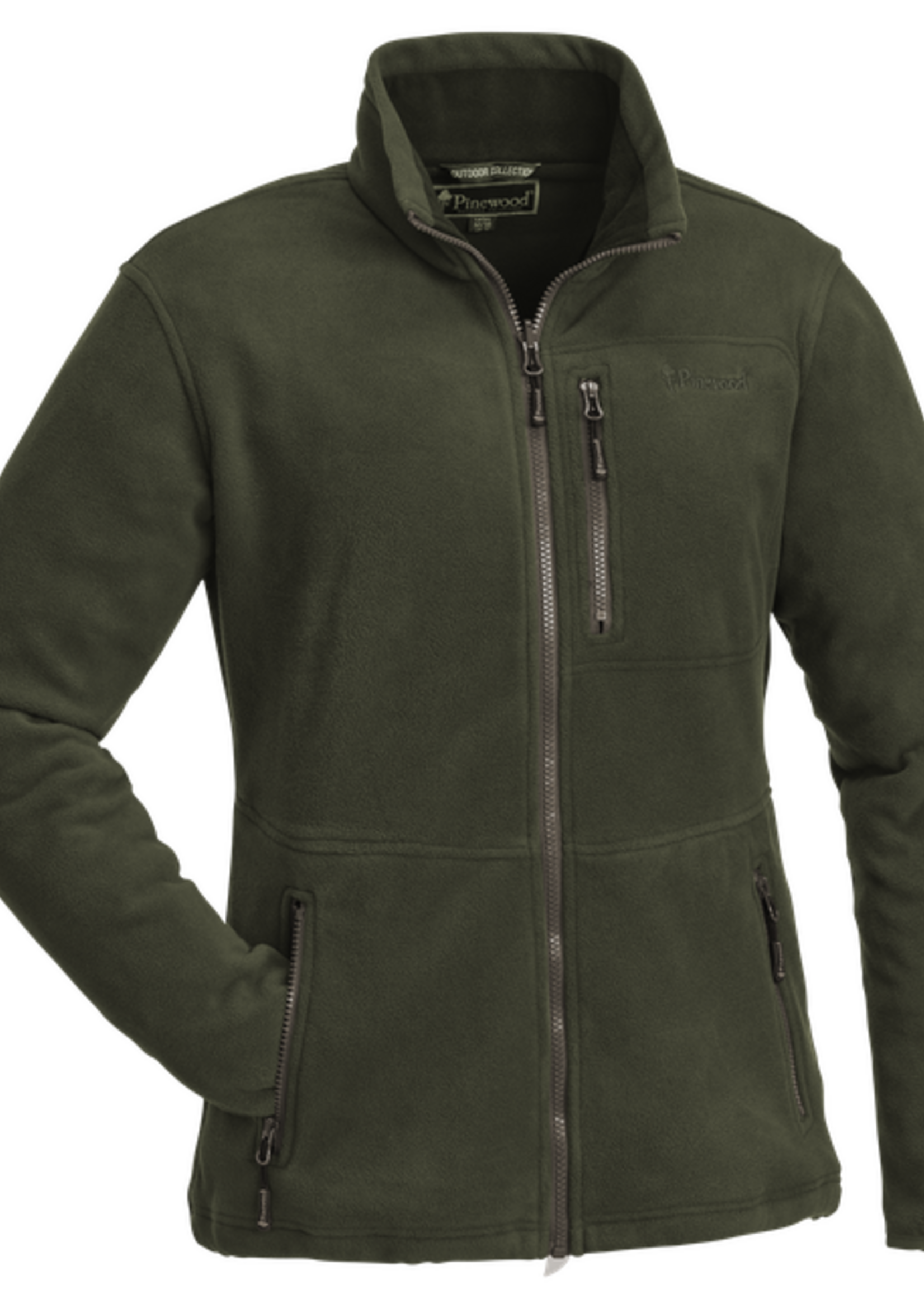 Pinewood Finnveden Fleece-Jacke - DamenMN - Grün
