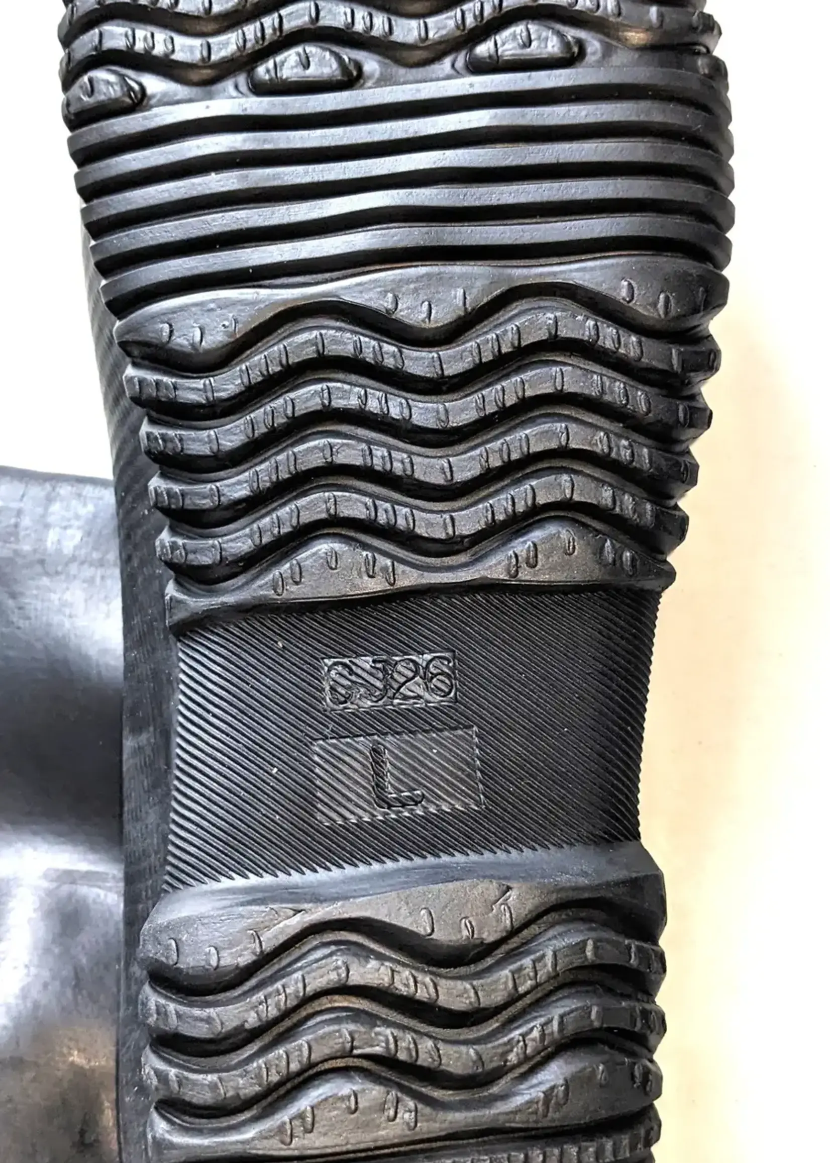 Pokeboo TREAD Regenstiefel - faltbar - Schwarz/Grün